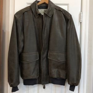 LL Bean Men’s Leather Jacket